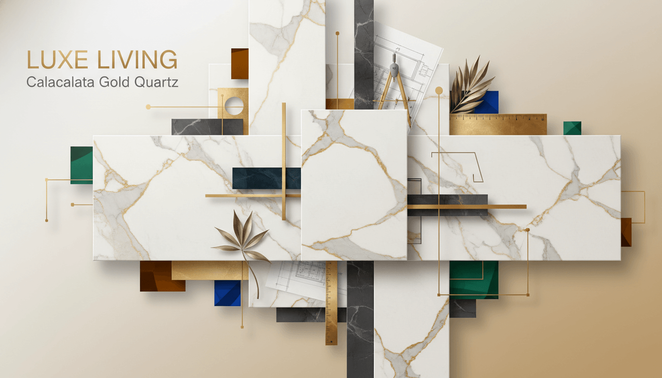 calacatta gold quartz - BELLASTONE